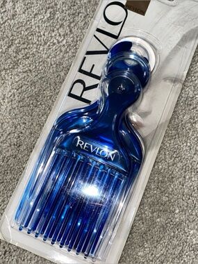 Vintage Blue Revlon Hair Lift Pick Comb 3-Pack RV2516 NOS Sealed Deadstock
